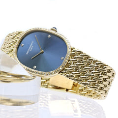 PATEK PHILIPPE Golden Ellipse Diamond 3849 17J Boys' Watch Men's/Women's 18K Yellow Gold 40474 — Very Good