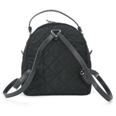 PRADA Triangle Backpack for Women, Black, 1BZ066 — Like New