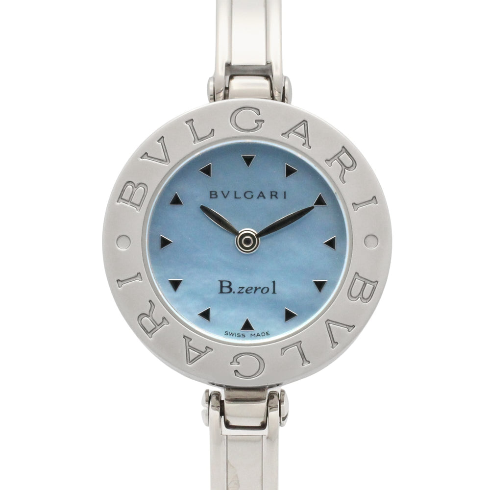 Bulgari BVLGARI B-zero1 Watch, Stainless Steel, Women's, Blue Tone, Shell, BZ22S — Very Good