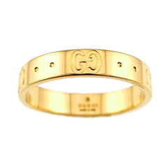 Gucci Icon #13 Ring, 18K Yellow Gold (750), ICON Ring — Like New