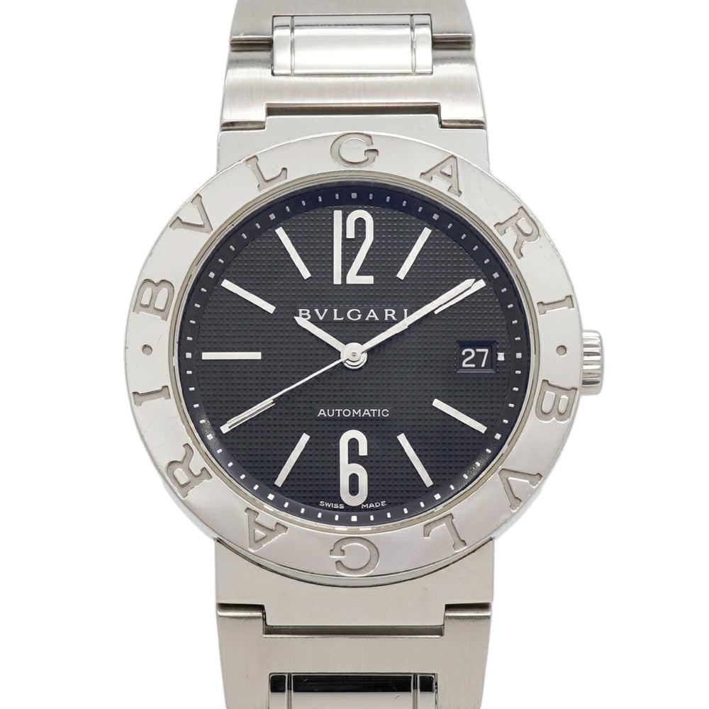 Bvlgari BB38SS Black Dial Men's Watch — Good