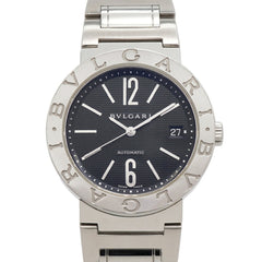 Bvlgari BB38SS Black Dial Men's Watch — Good