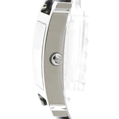 HERMES H Wach Steel Leather Quartz Mens Watch HH1.810 Polished — Very Good