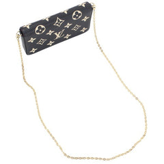 Louis Vuitton Pochette Felicie Monogram Empreinte Leather Shoulder Bag M82479 Women's Clutch LOUIS VUITTON KM3025 — Like New