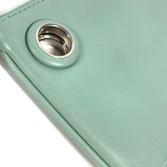 Fendi 8BS007 coin purse Wallet Pouch Green — Like New