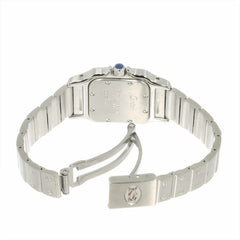 Cartier Santos Galbee SM W20024D6 Women's Watch, Ivory, Quartz Watch — Like New