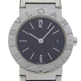Bvlgari Watch BB26SS Stainless Steel Quartz Analog Display Black Dial Women's — Good