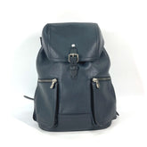 LOUIS VUITTON M54960 Utah Canyon Backpack, Men's, Leather, Blue Marine, Navy — Like New