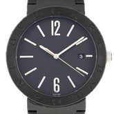 Bvlgari DLC BB41S 103540 Stainless Steel Automatic Watch — Very Good
