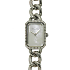 Chanel Premiere H3253 Diamond Bezel Women's Watch White Shell Quartz — Very Good
