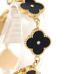 Van Cleef & Arpels Alhambra YG 4P 122974 Quartz Watch — Very Good
