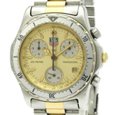 TAG HEUER 2000 Professional Chronograph Gold Plated Steel Watch CE1121 — Good