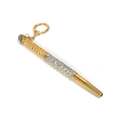 FENDI CHAOS Collaboration Scribble Pen Pen-shaped Earrings Metal Women's Silver — New - Store Return