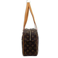 LOUIS VUITTON Louis Vuitton Monogram Cite GM Shoulder Bag M51181 Brown Women's — Like New