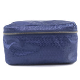 HERMES Hermes Wousse de Voyage PM 100% Silk Pouch, Blue, B Stamp, Made in France, Women's, Highly Recommended ◎ — Like New