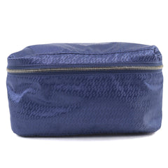 HERMES Hermes Wousse de Voyage PM 100% Silk Pouch, Blue, B Stamp, Made in France, Women's, Highly Recommended ◎ — Like New