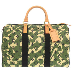 Louis Vuitton Speedy 35 Monogram M95773 Boston bag Handbag Takashi Murakami Camouflage LV 0096 LOUIS VUITTON Mogue — Like New