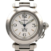 Cartier Pasha C Grande Date W31044M7 Stainless Steel Automatic Watch — Very Good