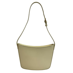 CELINE Celine Croc Bag Medium Shoulder Yellow — Like New