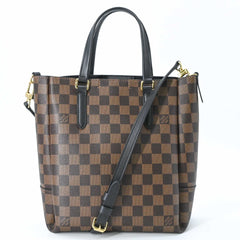 LOUIS VUITTON Damier Belmont NV BB Handbag Shoulder Bag for Women, Brown N60348 — Like New