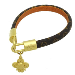 Louis Vuitton Bracelet Vivienne Women's M6773F Monogram Brown — Like New