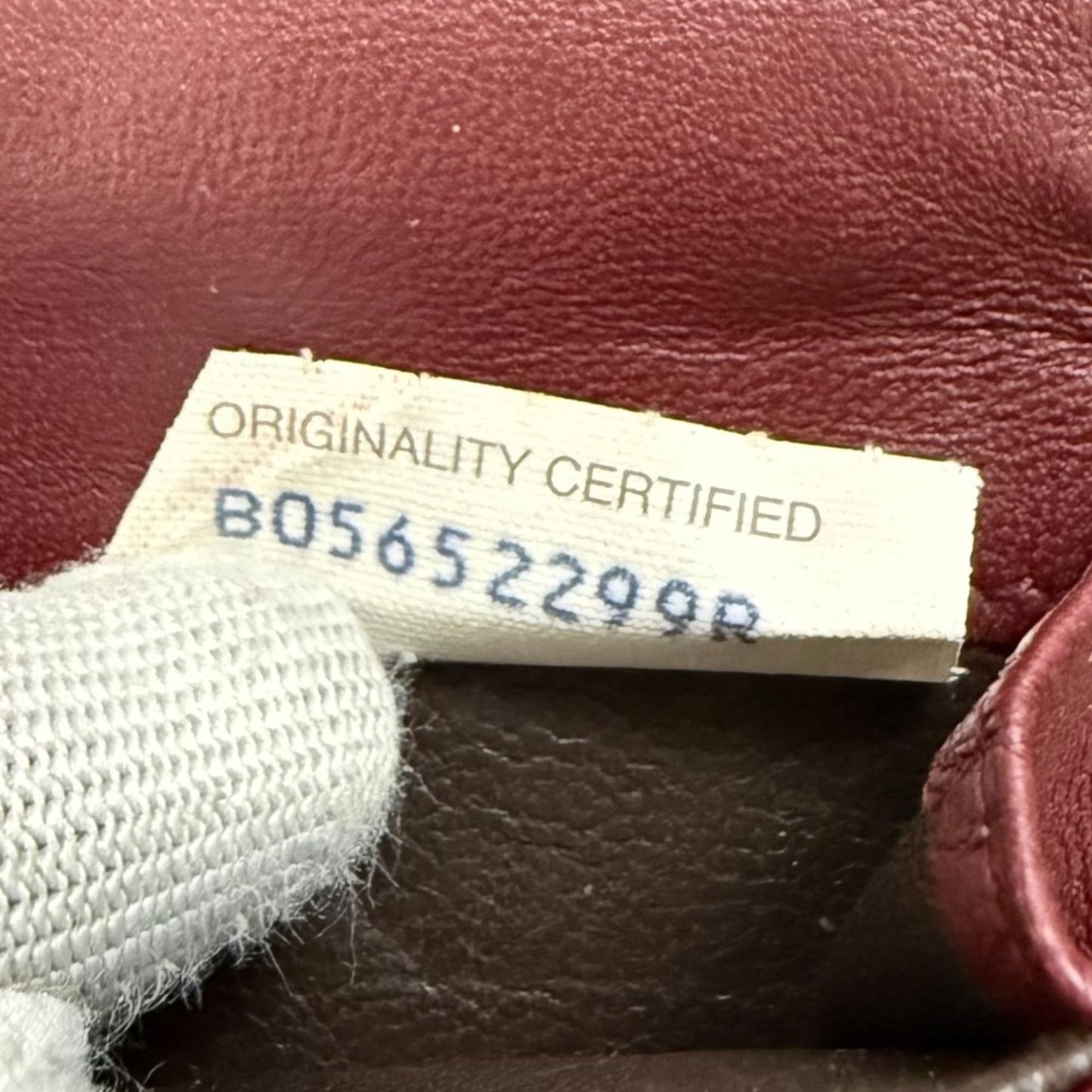 BOTTEGA VENETA Intrecciato Bifold Long Wallet for Men and Women, Bordeaux