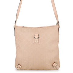 Gucci Shoulder Bag GG Canvas Abbey Leather 131326 GUCCI Handbag — Like New
