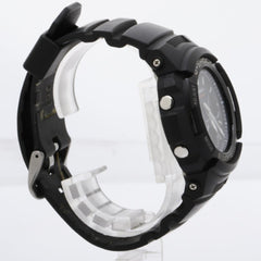CASIO G-SHOCK ANALOG-DIGITAL AWG-100 M100 SERIES AWG-M100SBC-1AJF Black Resin/Stainless Steel Men's Watch — Good