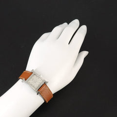 Hermes H-Watch HH1 210 Women's Watch Silver Quartz H — Very Good
