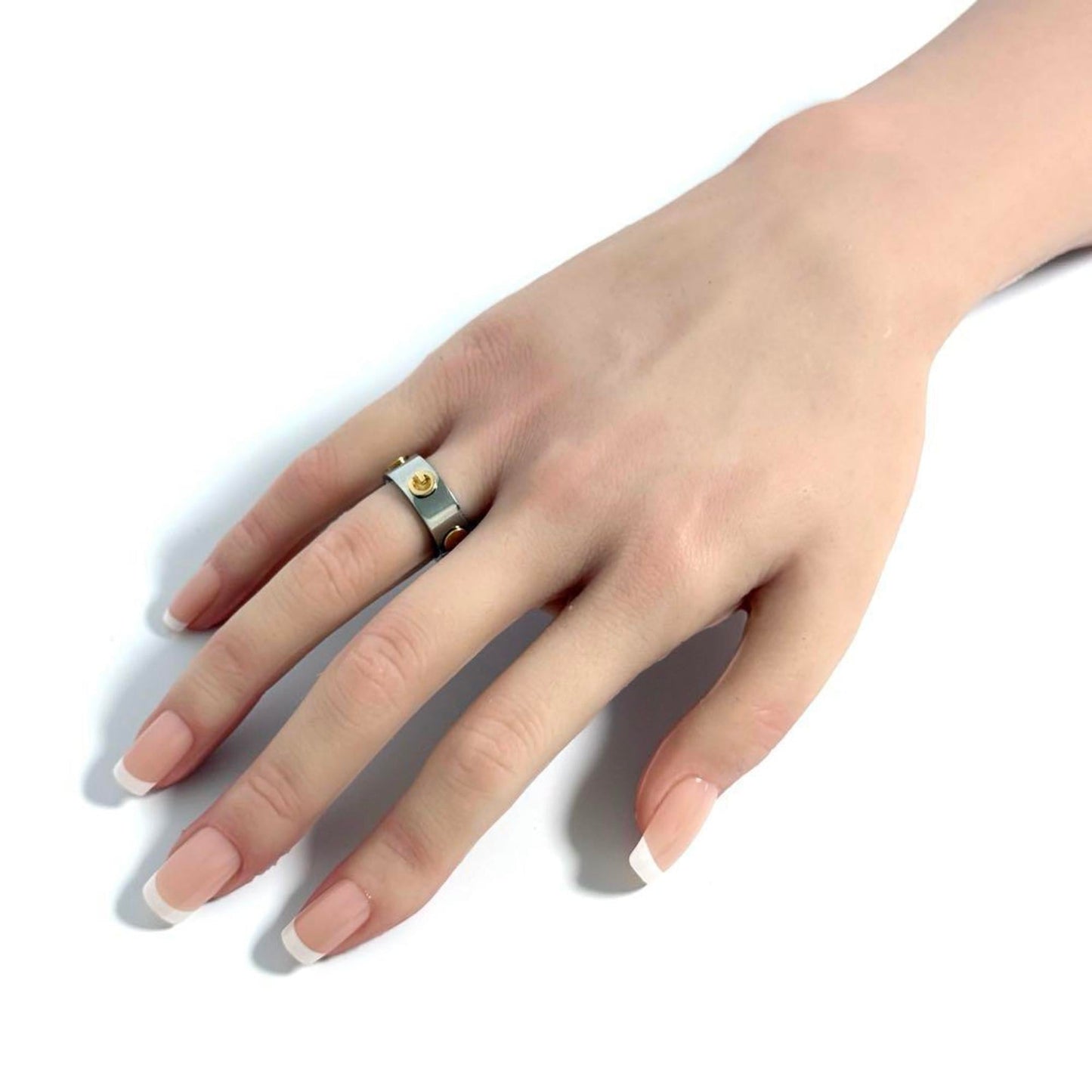 Gucci men's and women's combination wide ring