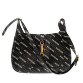 Gucci Jackie 1961 The Hacker Project Balenciaga Collaboration 636712 Leather Black Shoulder Bag 1707GUCCI — Like New