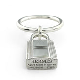 HERMES (Hermes) 2020 Amulette Cadena AG925 Ring, Silver, Size 48, Made in Italy, Weight 5.2g, Women's — Like New