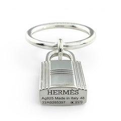 HERMES (Hermes) 2020 Amulette Cadena AG925 Ring, Silver, Size 48, Made in Italy, Weight 5.2g, Women's — Like New