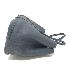 HERMES Garden Party TPM Negonda Handbag Bag Back Leather Women's Black — Like New