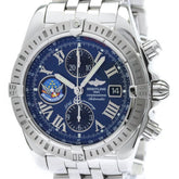 BREITLING Chronomat Evolution Blue Impulse Mens Watch A13356 Polished — Very Good
