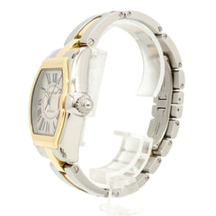 Cartier Roadster LM Two-Tone W62031Y4 Silver Dial Men's Watch — Good