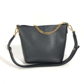 LOUIS VUITTON M24006 Rock & Walk Bucket Chain Shoulder Bag Calf Leather Women's Black L-240704-11 — Like New
