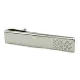 LOUIS VUITTON Louis Vuitton Panse Cravate Damier Tie Clip, Steel and Silver, M61976 — Like New