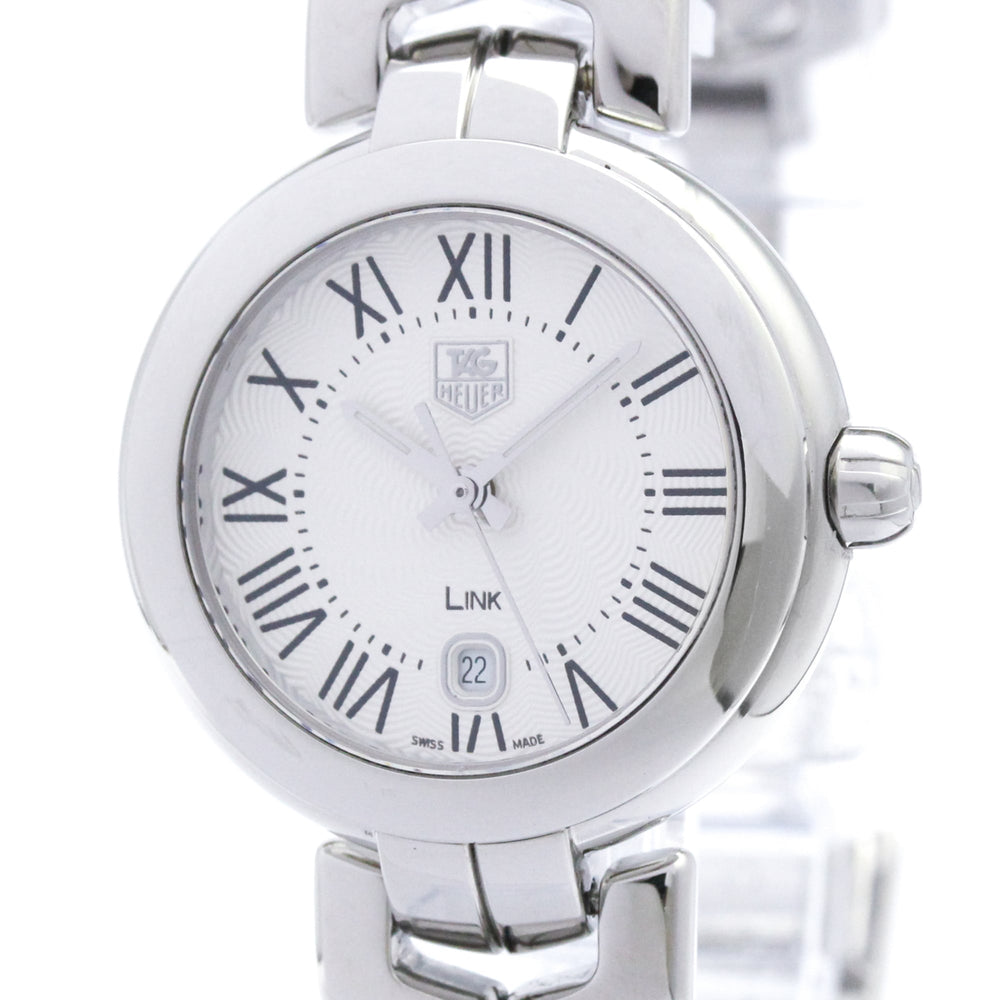 TAG HEUER Link Stainless Steel Quartz Ladies Watch WAT1416 Polished — Very Good