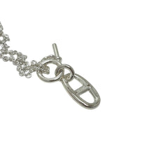 HERMES H10414B Chaine d'Ancre Amulet Accessory Necklace SV925 Men's Women's Silver — New