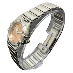 Omega My Choice Mini Constellation Watch, Total Weight 43g, Stainless Steel, Quartz Movement, Copper Dial, 1561.61 — Good