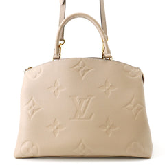 Louis Vuitton Monogram Empreinte Grand Palais MM Handbag M45833 2-way Shoulder Bag Damier for Women LOUIS VUITTON — Like New