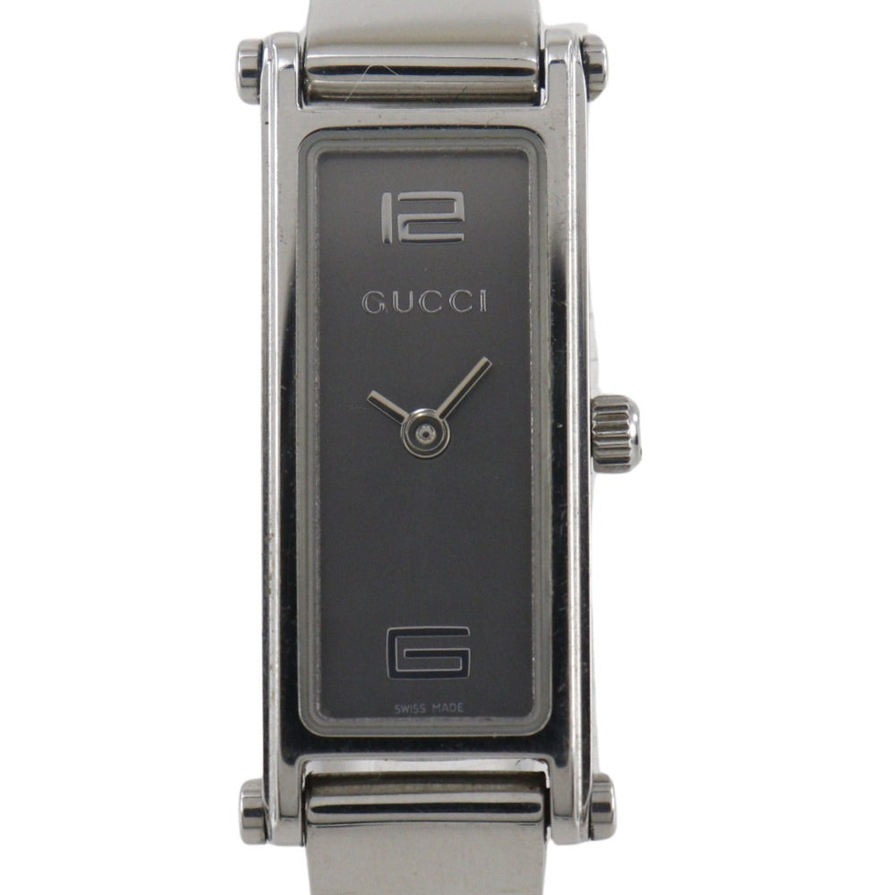 Gucci GUCCI Watch 1500L Stainless Steel Quartz Analog Display Silver Dial Women's — Good