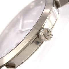 Louis Vuitton Tambour Slim Damier QA026 SS Quartz Watch — Good