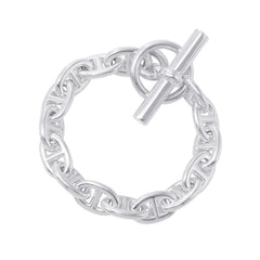 Hermes Chaine d'Ancre PM Bracelet, 15 links, SV925 Silver, HERMES — Like New