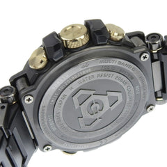 CASIO G-Shock MTG B1000 DCM 1AJF Black Dial Watch Metal SS Radio Solar 48mm Men's — Very Good