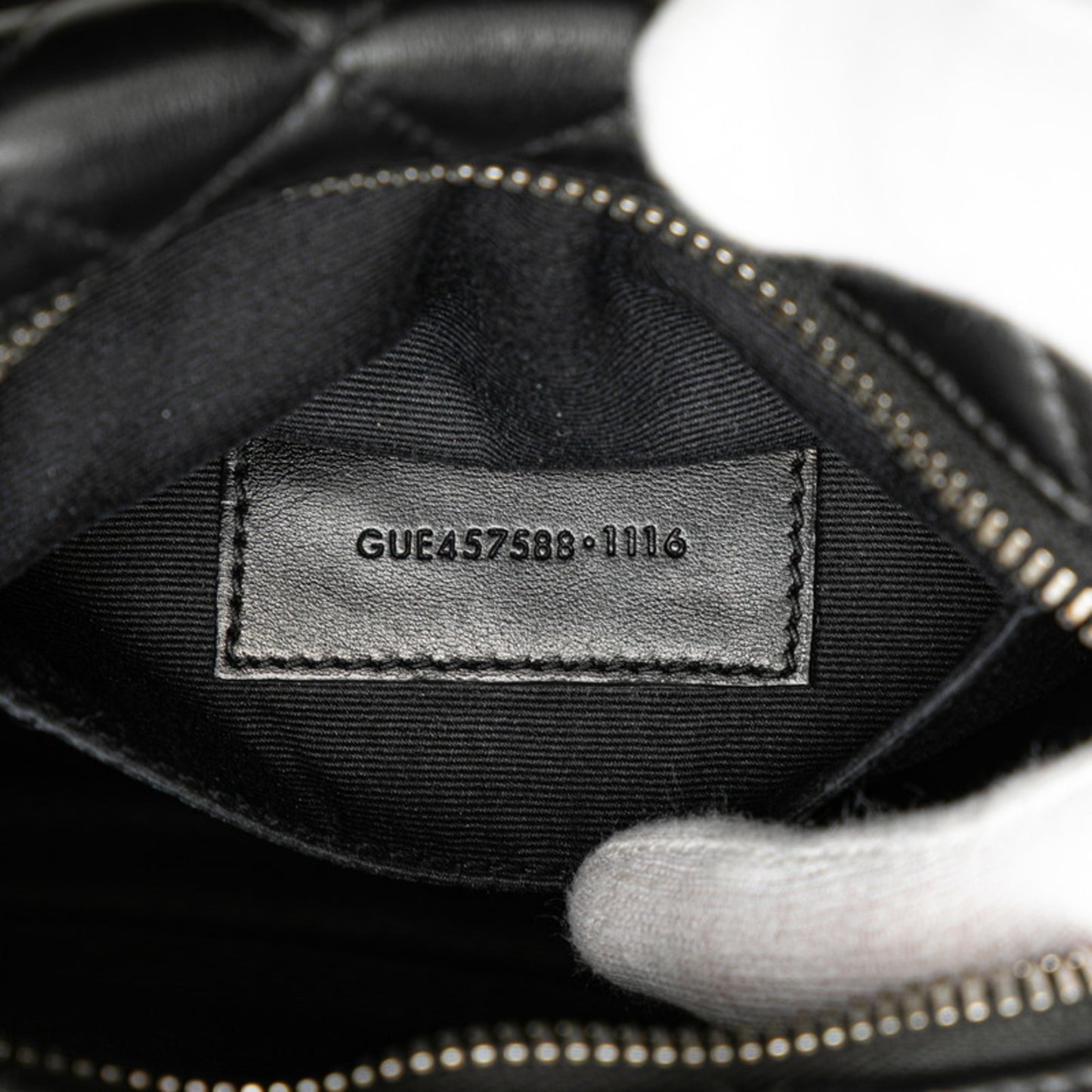 Saint Laurent Lulu Bowling Chain Shoulder Bag 457588 Black Leather Women's SAINT LAURENT