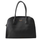 Prada tote bag, leather 1BG517, PRADA handbag, black — Like New
