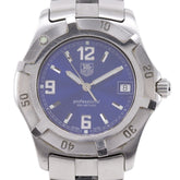 TAG Heuer 2000 Exclusive Watch WN1112 Stainless Steel Quartz Analog Blue Dial Men's — Good