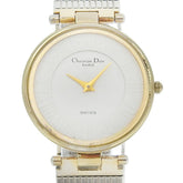 Christian Dior Watch 4715032 Stainless Steel x Gold Plated Quartz Analog Display White Dial Men's — Good